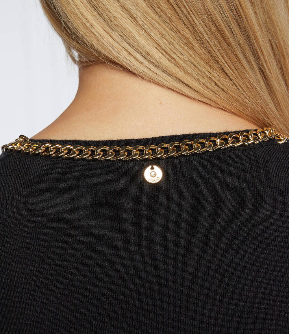 свитер Liu Jo - черный(CF1342 MA49I)