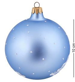 Элита НФШ-1663/1 Ел.украшение Шар «Снеговик» 100 мм