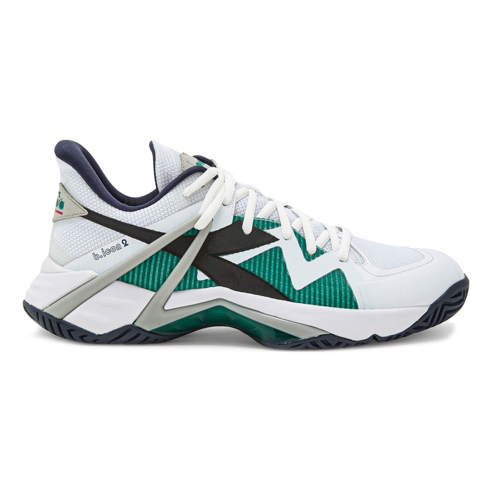 Мужские теннисные кроссовки Diadora B.Icon 2 Clay Court Shoe Men - White, Green