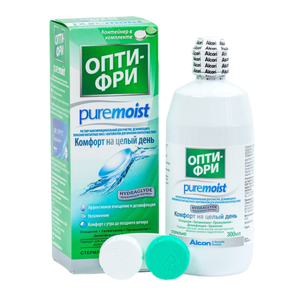 Многофункциональный раствор Opti-Free Pure Moist (300 мл.)
