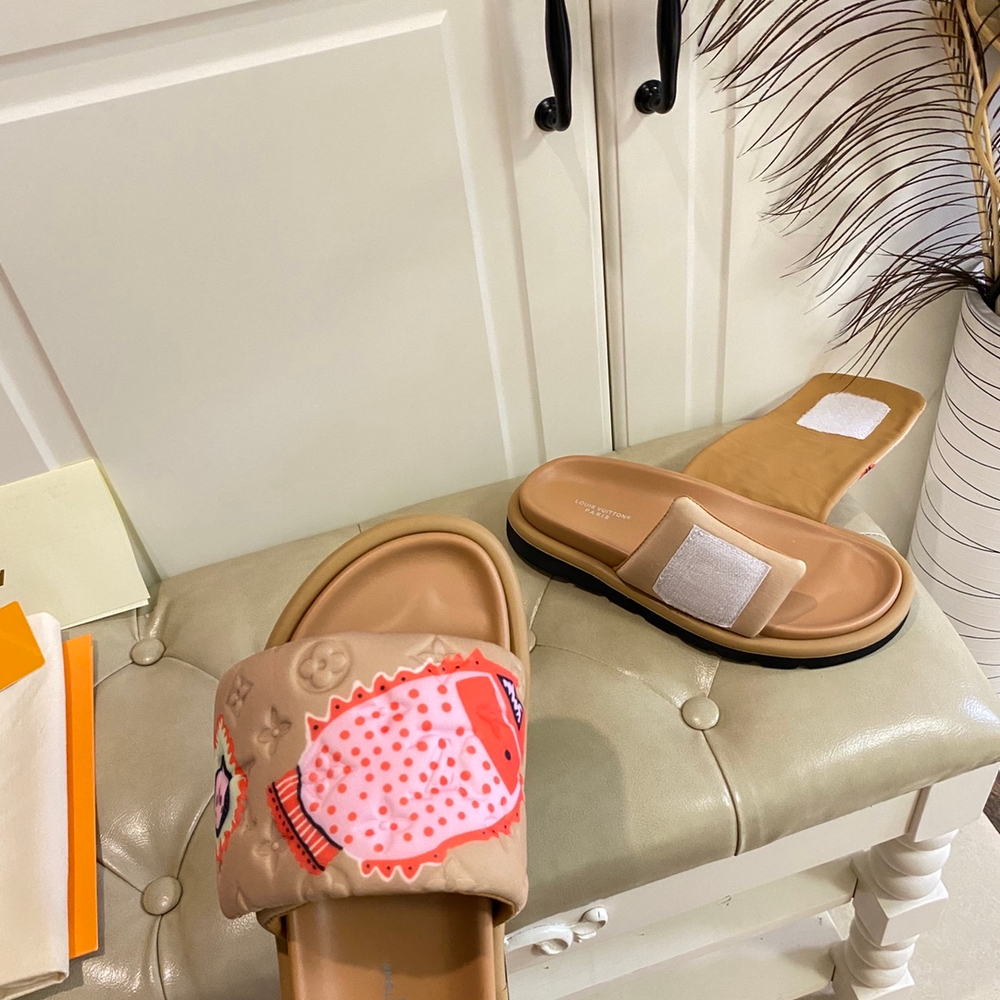 Louis Vuitton Pool Pillow Flat Comfort Mule