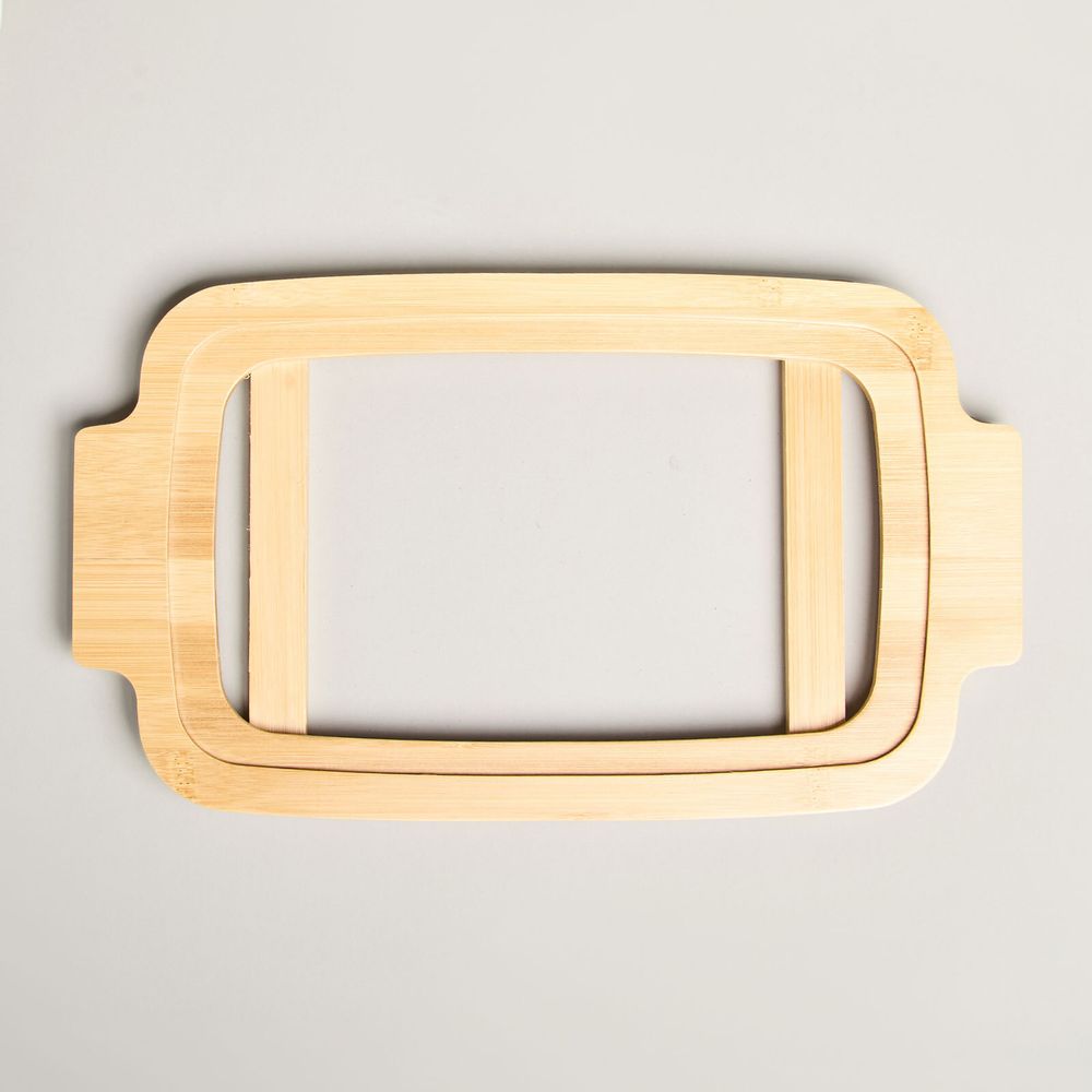 БЛЮДО ДЛЯ ВЫПЕКАНИЯ И СЕРВИРОВКИ LEFARD "MUSE" СО СТЕКЛ.КРЫШКОЙ НА ДЕР.ПОДСТАВКЕ 34,5*21*11СМ 1400МЛ