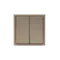 Выключатель 2-кл. ArtGallery (сх. 5) 10AX механизм шампань SE GAL000551