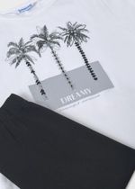 футболка с леггинсами