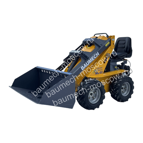 Baumech ML-02 lite с двигателем Zongshen GB460E + ковш универсальный 110 см