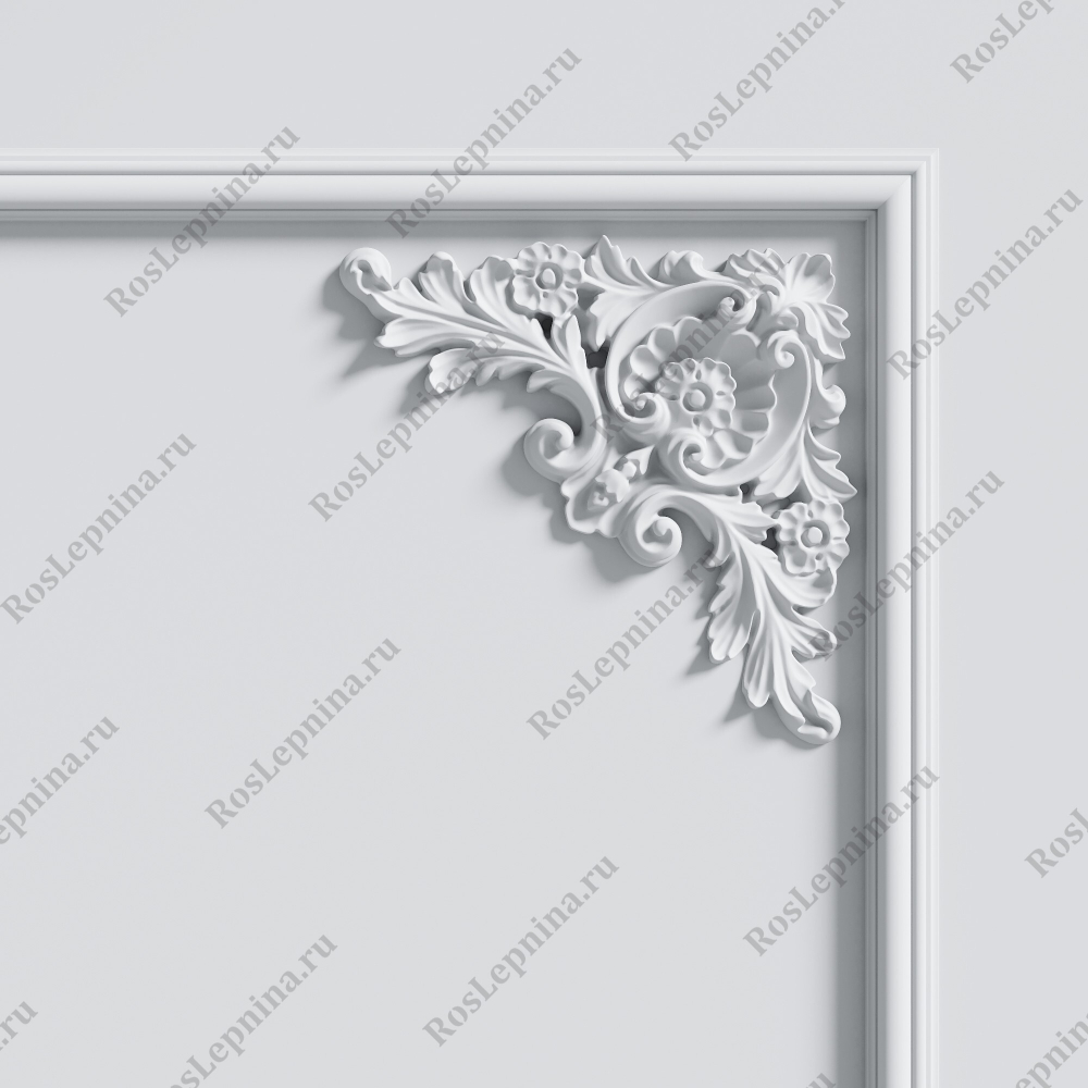 Угол с орнаментом Roslepnina UR-507P