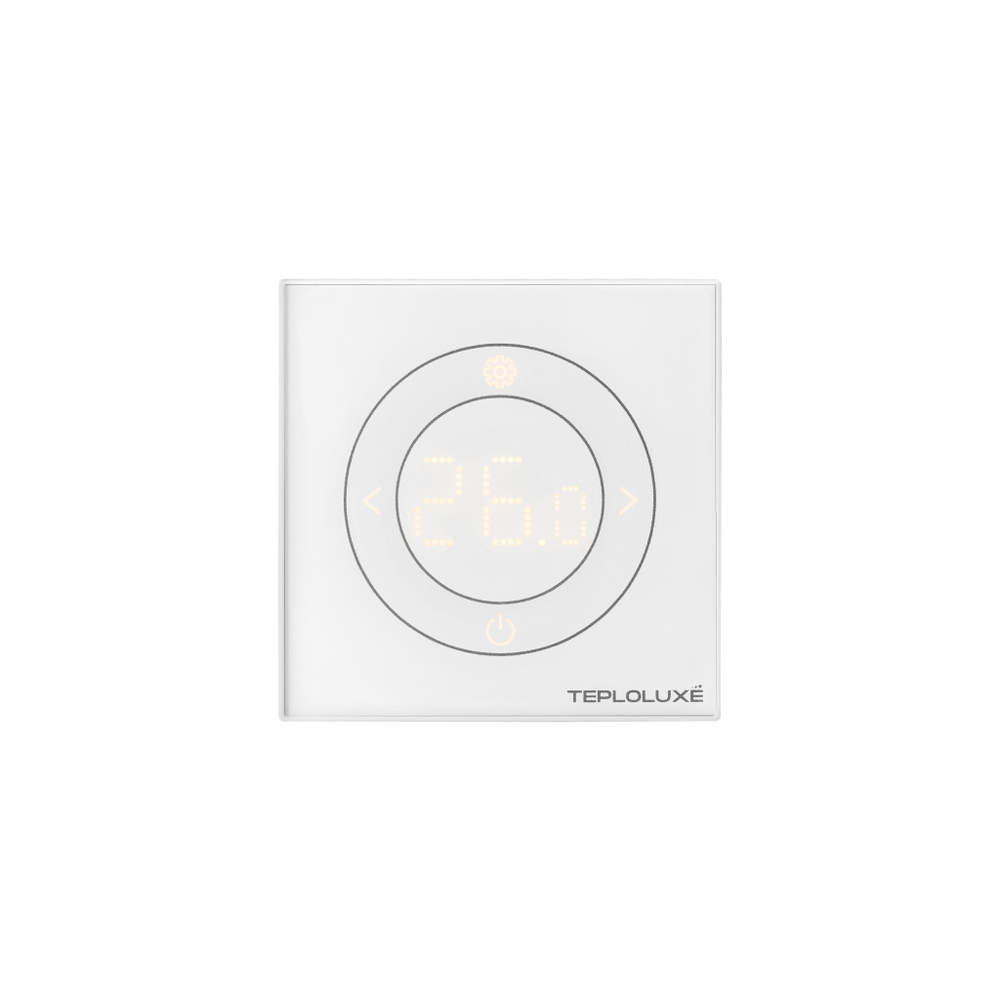 Терморегулятор электронный Теплолюкс Solus Zen Wi-Fi белый/белый