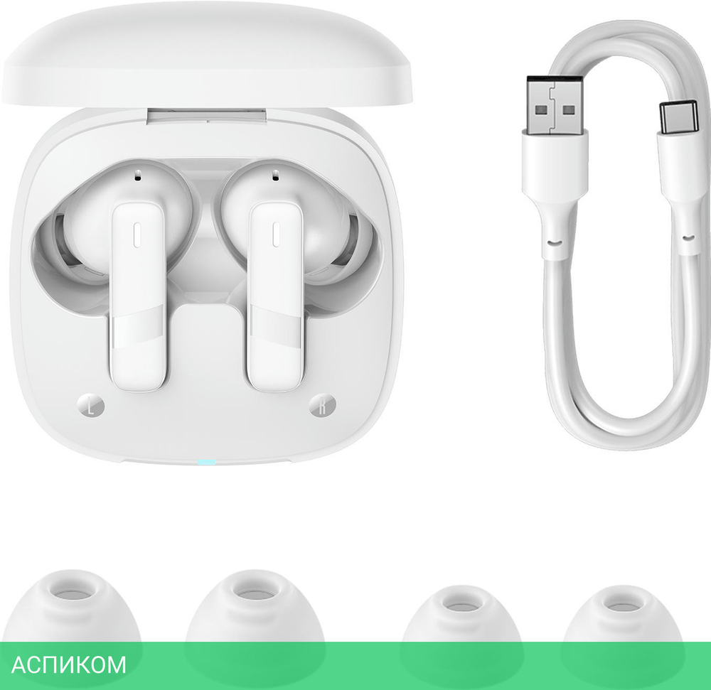 Наушники Baseus Bowie E20 True Wireless Earphones Stellar White (A00069700223-00)