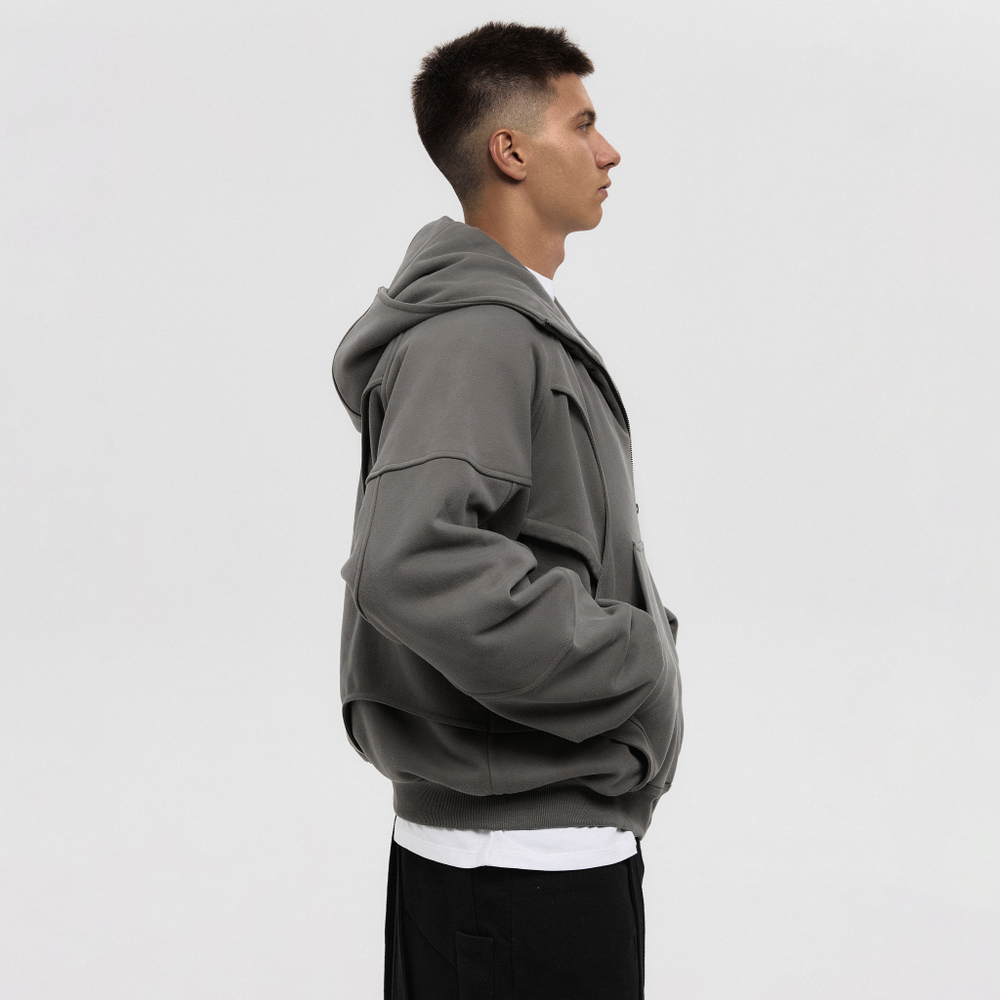 UNTE ZIP HOODIE