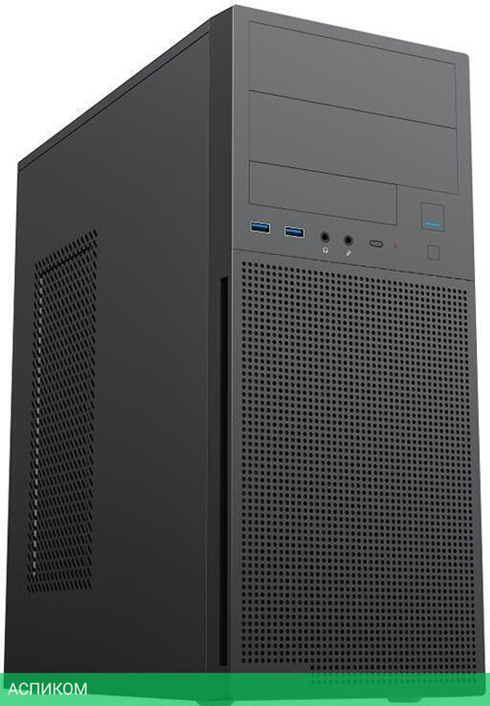 Корпус PowerMan DA816BK 500W (6193556)