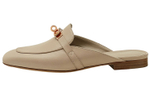 HERMES Oz Closed Toe Slippers Women"s Milk Tea Gray