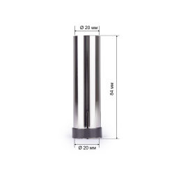 145.0045/MC0028 Сопло MIG-36 д.19мм цилиндр. (EP-36/MB-36) Varteg