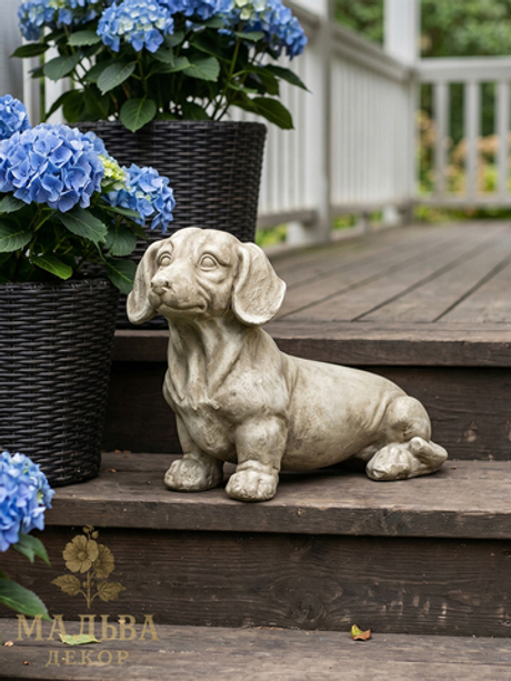 Фигурка декоративная "Собака Такса" 16x36xH24 см CAMPO Home & Garden