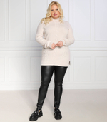 свитер album plus size Persona by Marina Rinaldi - бежевый(1364062)