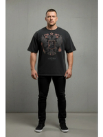 Футболка оверсайз LEGENDA Герб черная