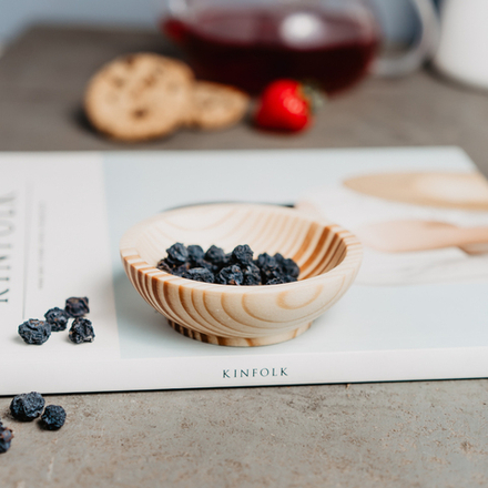 Деревянная чаша-соусница Art of Siberia для специй из кедра. T92