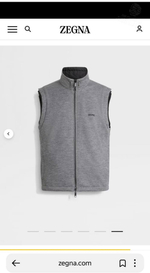 Двухсторонний жилет Ermenegildo Zegna