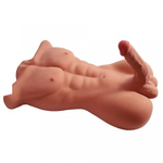 Спортивное мужское тело с фаллоимитатором (8,5 кг.)