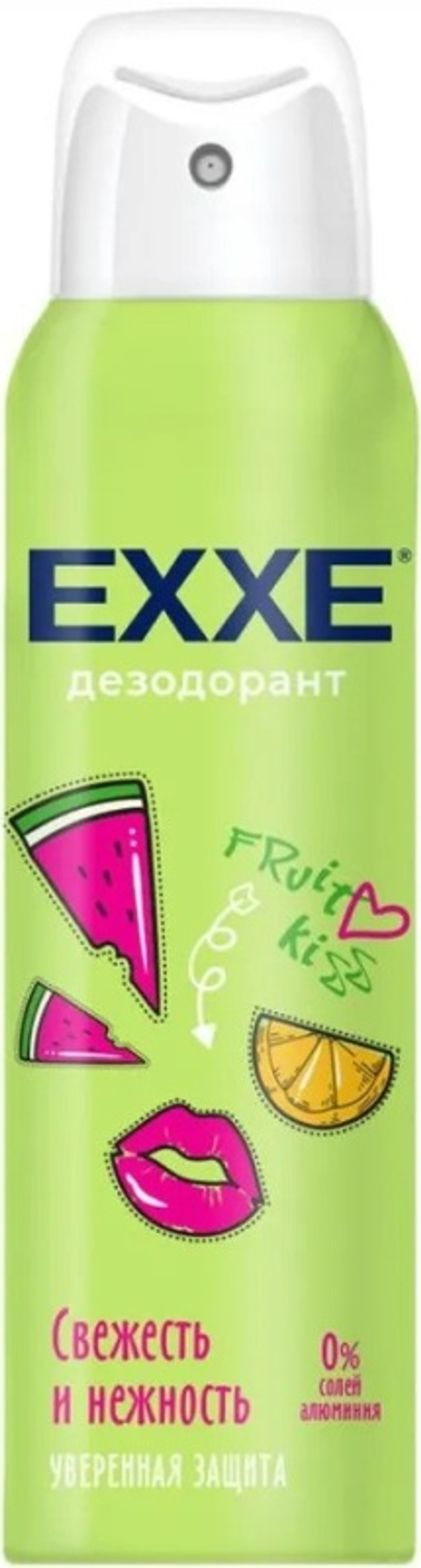 EXXE Женский дезодорант Свежесть и нежность Fruit kiss, 150 мл (спрей) (6 шт SRP)