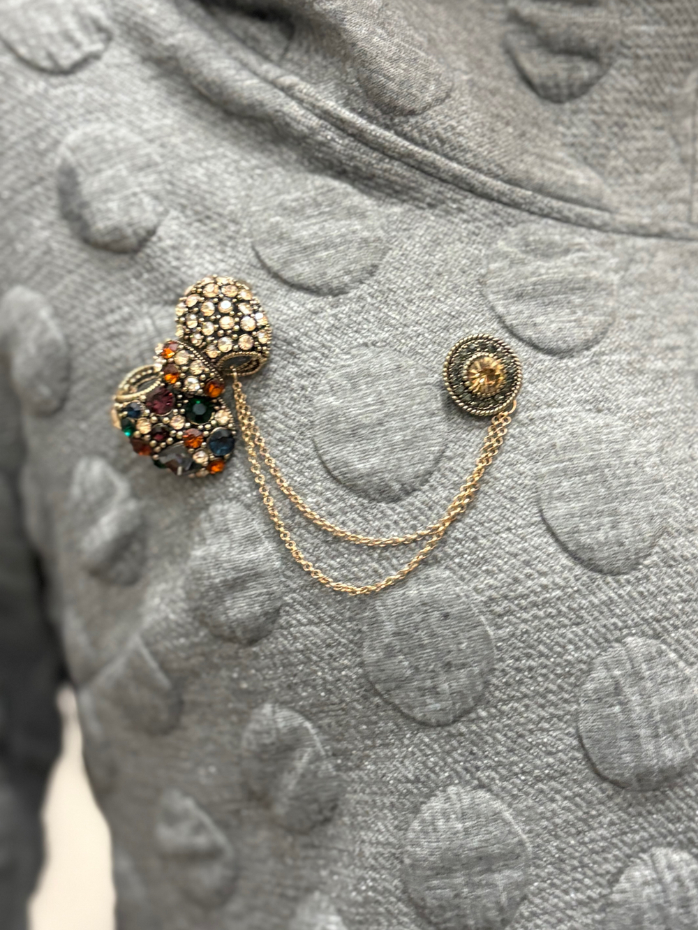 Брошь бантик