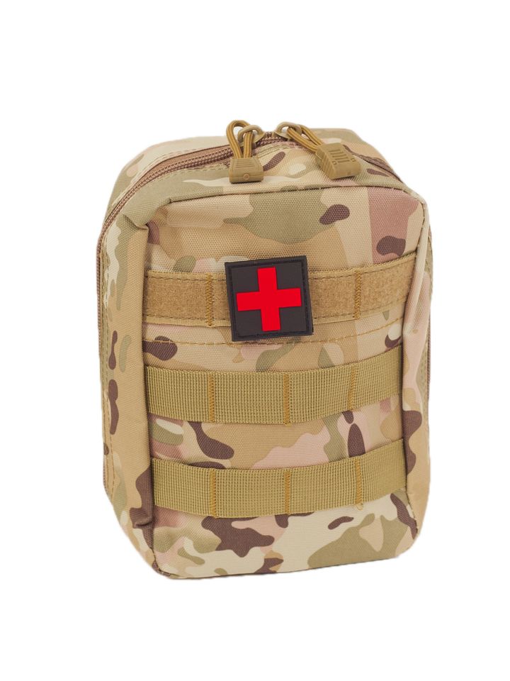Подсумок тактический для аптечки 20х15х8 см CH-006 (мультикам)