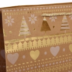 Пакет подарочный «Новогодний мир» 31*42*12 см, микс