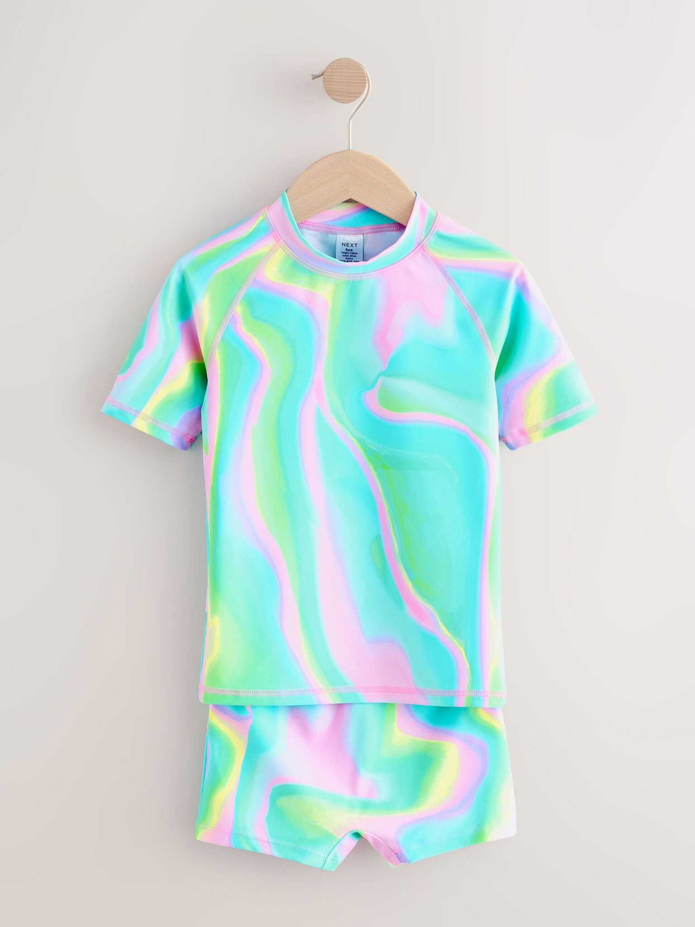 Купальник раздельный для девочки Next E76-826, Голубой