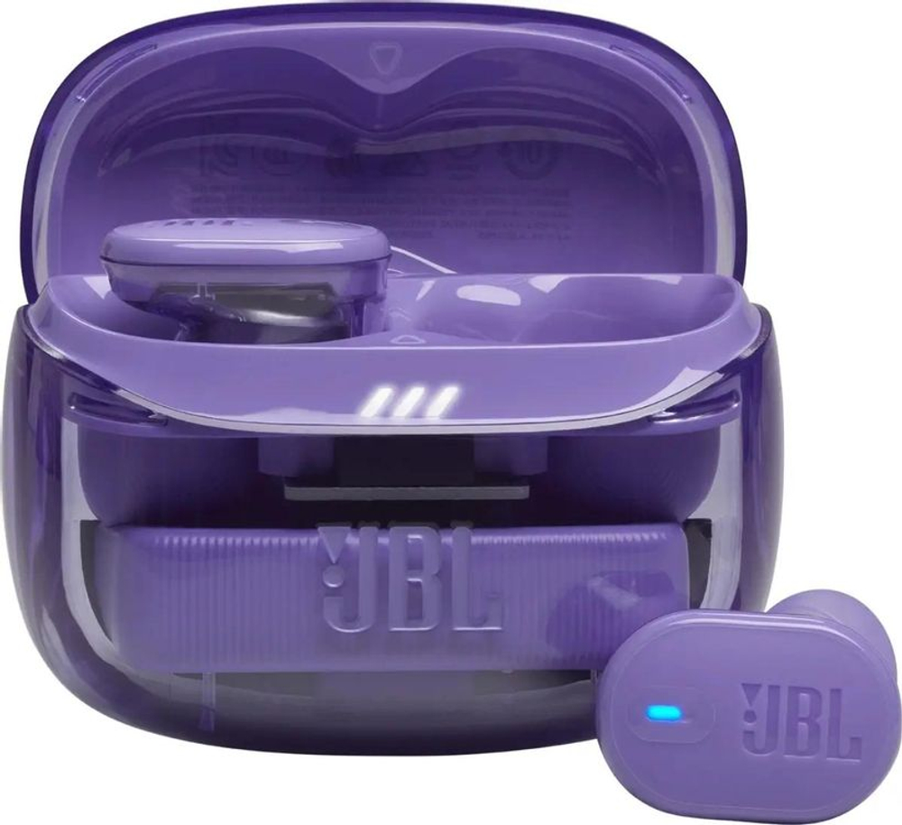Наушники JBL Tune Buds 2 Ghost, Bluetooth, внутриканальные, фиолетовый [jbltbuds2gmae]