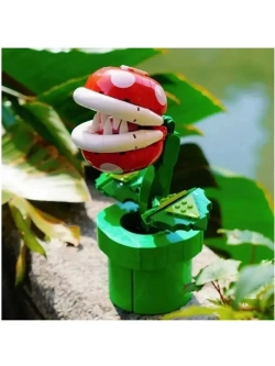 Конструктор Марио цветок Пиранья 540 деталей