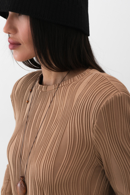 Топ волны (бежевый)