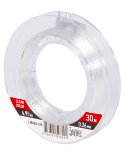 Леска монофильная зимняя Lucky John Ice Soft Fluorocarbon 30 м, 0.26 мм