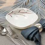 Сервиз столовый стеклокерам, 15 пр, 4 перс, Daniks, Орфей, W-15Q-130303/291901, бел