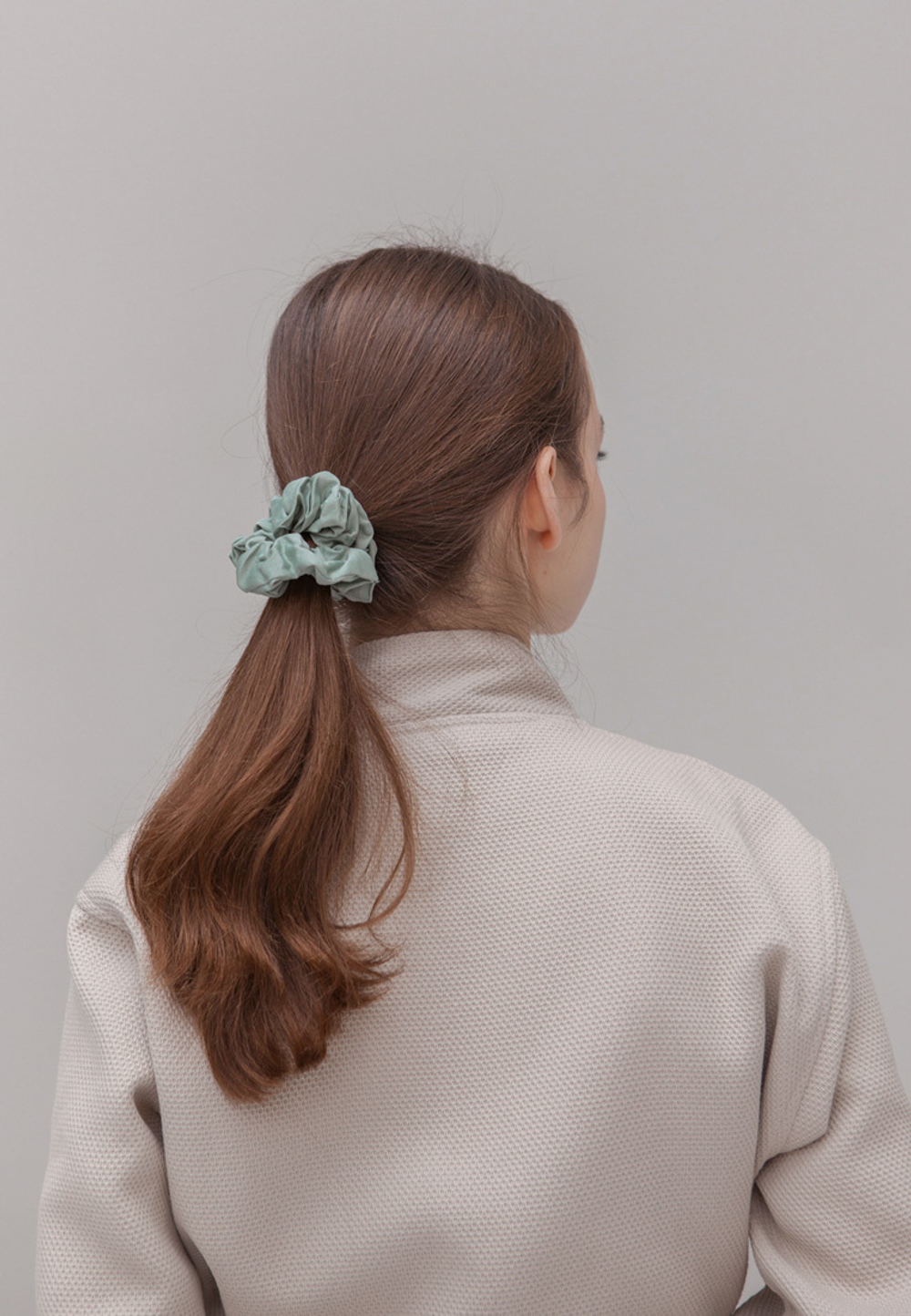 Резинка сатиновая для волос Luxberry в ассортименте