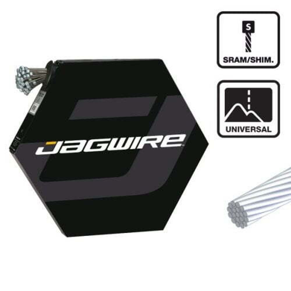 Трос переключения скоростей Jagwire Basics Shift Cable Galvanized 1.2 x 2300 мм