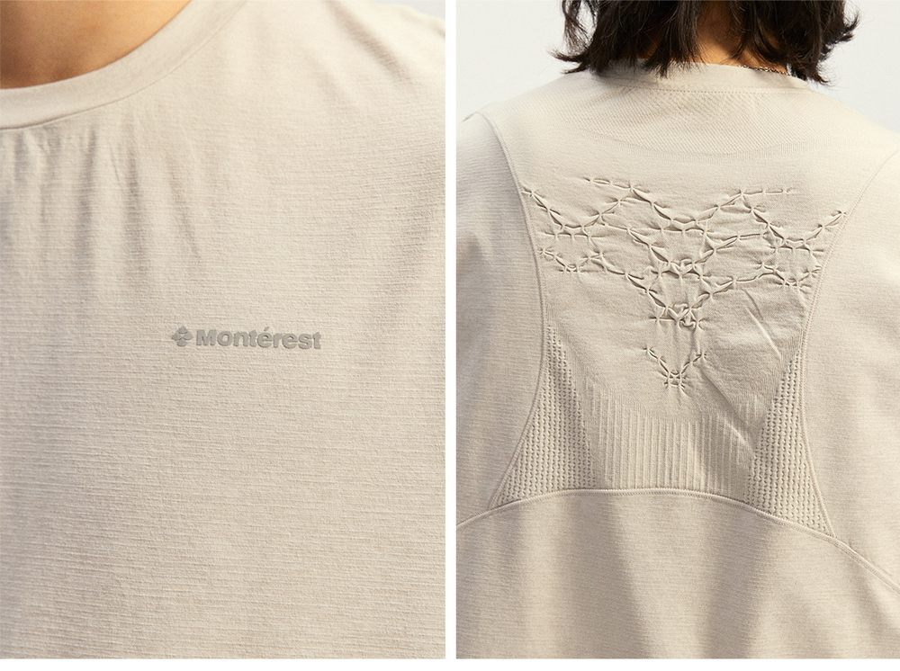 Футболка Nothomme Monterest 3D Bionic молочный