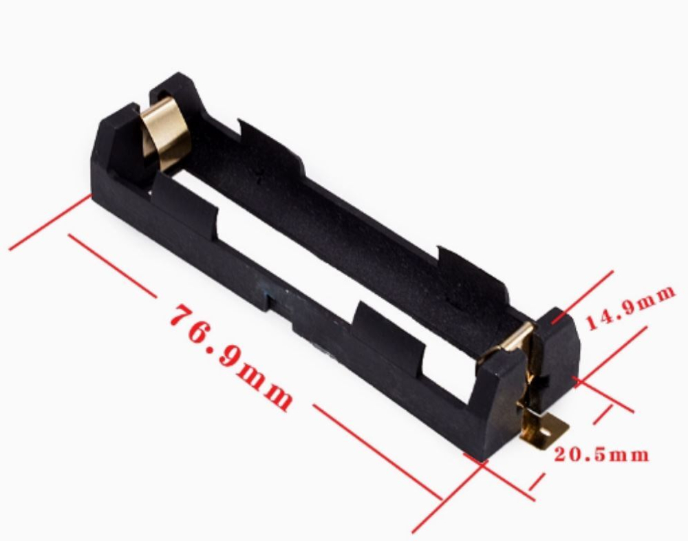 Батареечный отсек ET BH-18650 1S1P-SMT