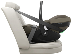 Автокресло Maxi-Cosi Pebble 360 Pro 0-13 кг с базой Family Fix 360 Prо 8052470111 Twillic Truffle/сер.беж (2024)
