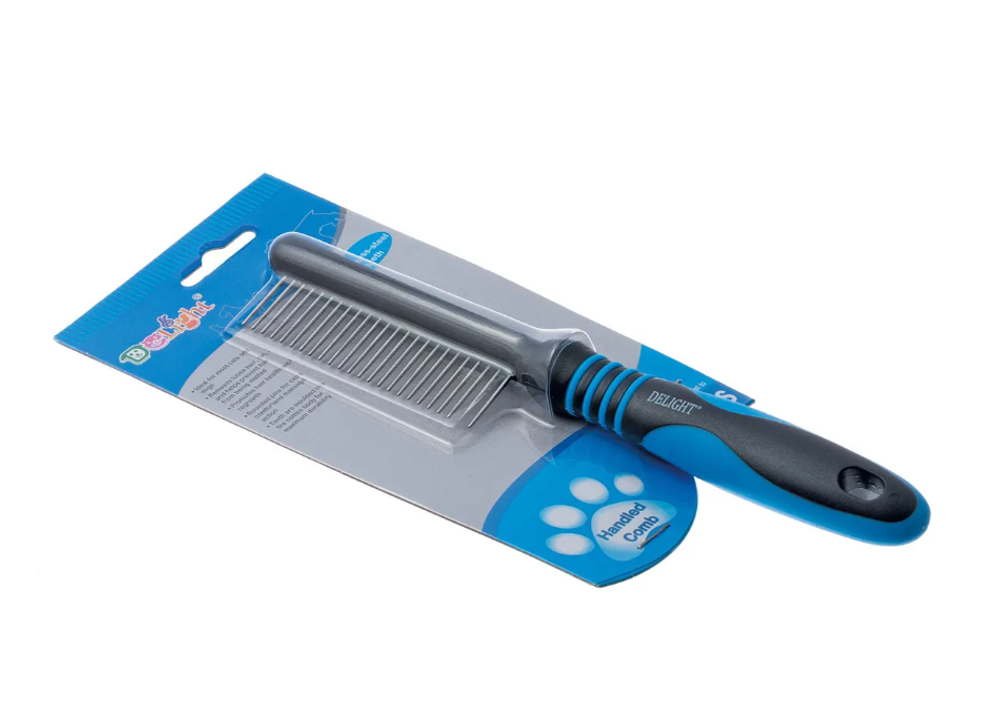 Расческа DeLIGHT c кольцами 24 зуба 20 мм. 34824