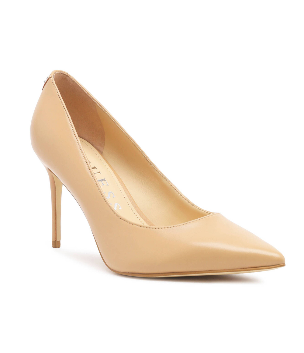 Кожаные туфли на шпильках Guess - бежевый(FLPRC7 LEA03)