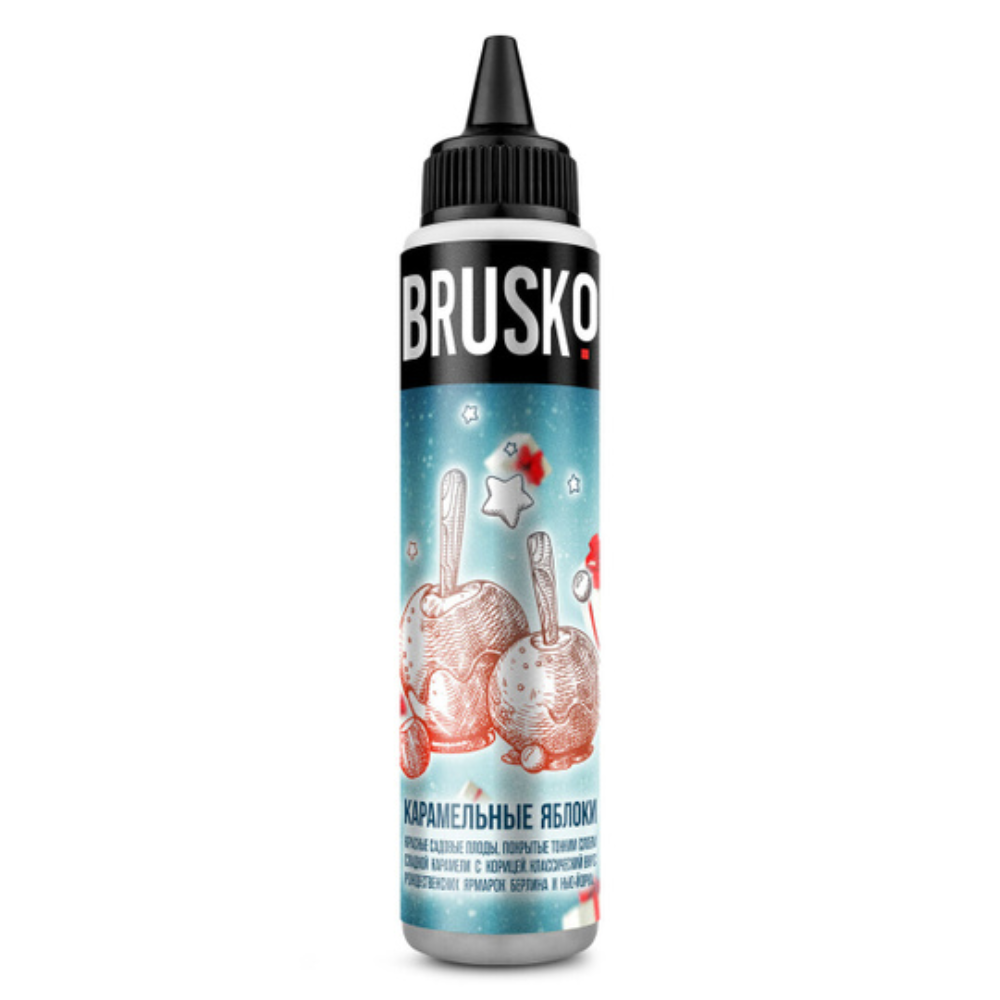 Жидкость "Brusko" 0mg 60мл (Карамельные яблоки)