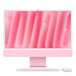 iMac 24" Retina 4,5K, M4 (10C CPU, 10C GPU, 2024), 24 ГБ, 1 ТБ SSD, розовый