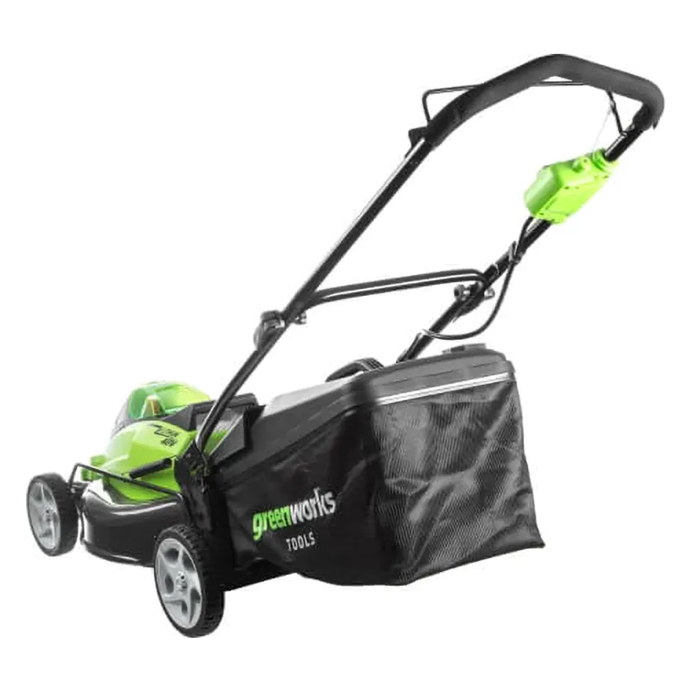 Аккумуляторная газонокосилка Greenworks G40LM45K2 40В (1 x 2 Ач, ЗУ) нож 45 см, 2500107UA