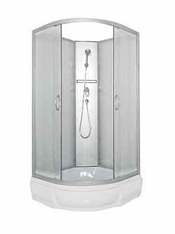 Душевая кабина RIVER NARA Б/К 90/24 МТ 90x90x206 10000000717 Универсальная Четверть круга