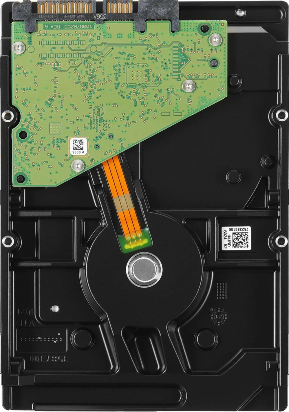 Внутренний HDD 3.5" Seagate Skyhawk ST2000VX017, 2Тб, SATA3, Bulk, Чтение:180мб/с, Запись:180мб/с, 5400об/мин, Буфер:256Мб