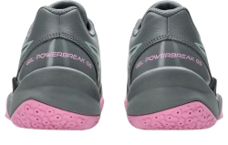 Детские Кроссовки теннисные  Asics Gel-Powerbreak GS - steel grey/ocean haze