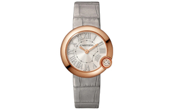 CARTIER White Balloon Collection Quartz Movement 30m Water Resistance Women"s Watch Watch 30mm Silver Dial
