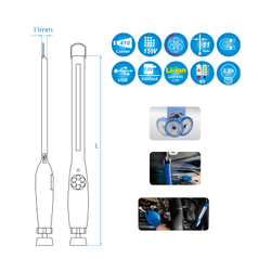 KING TONY (9TA26A) Фонарь светодиодный, Li-Ion, 410 люмен