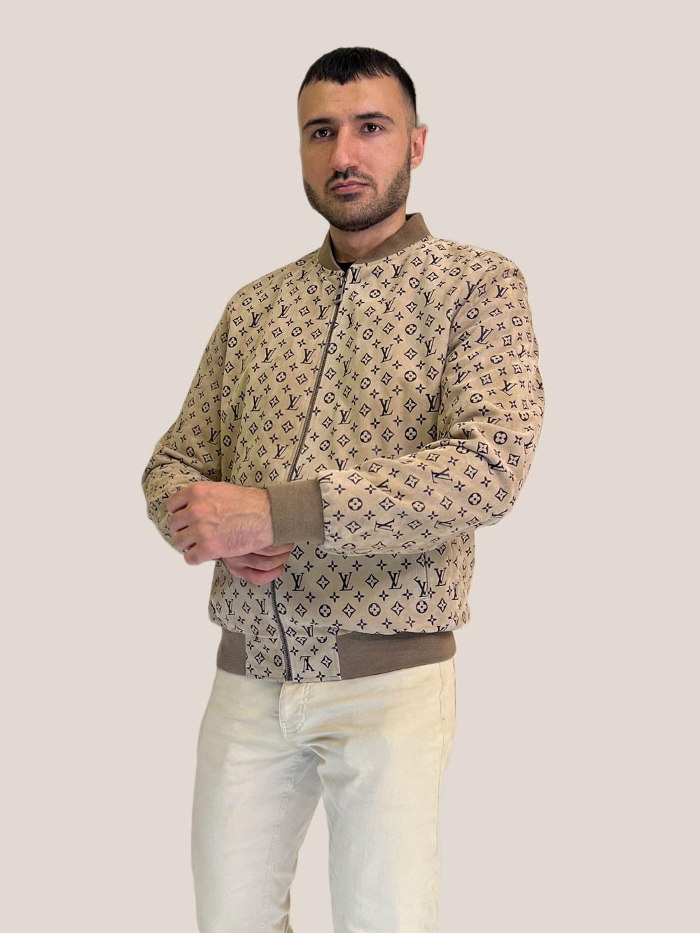 Мужская кожаная куртка