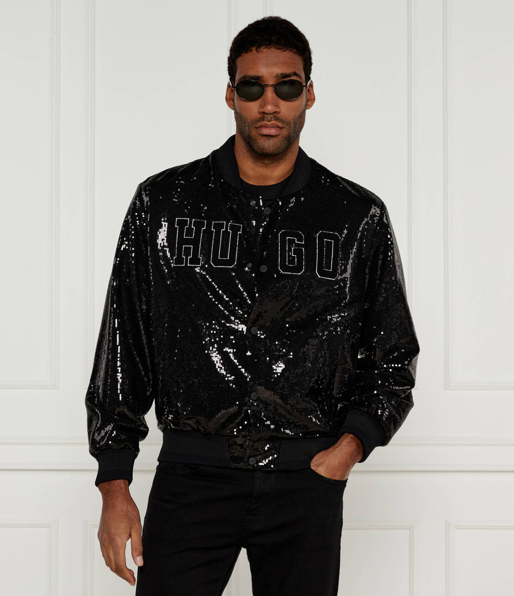 Куртка бомбер Bailey2441 HUGO - черный(50522255)