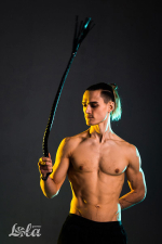 Черный кнут 91см Lola Games Party Hard Bossy 1123-01lola